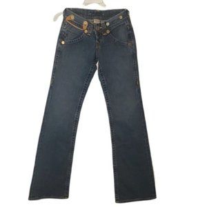 TRUE RELIGION blue Ella bootcut jeans size 23